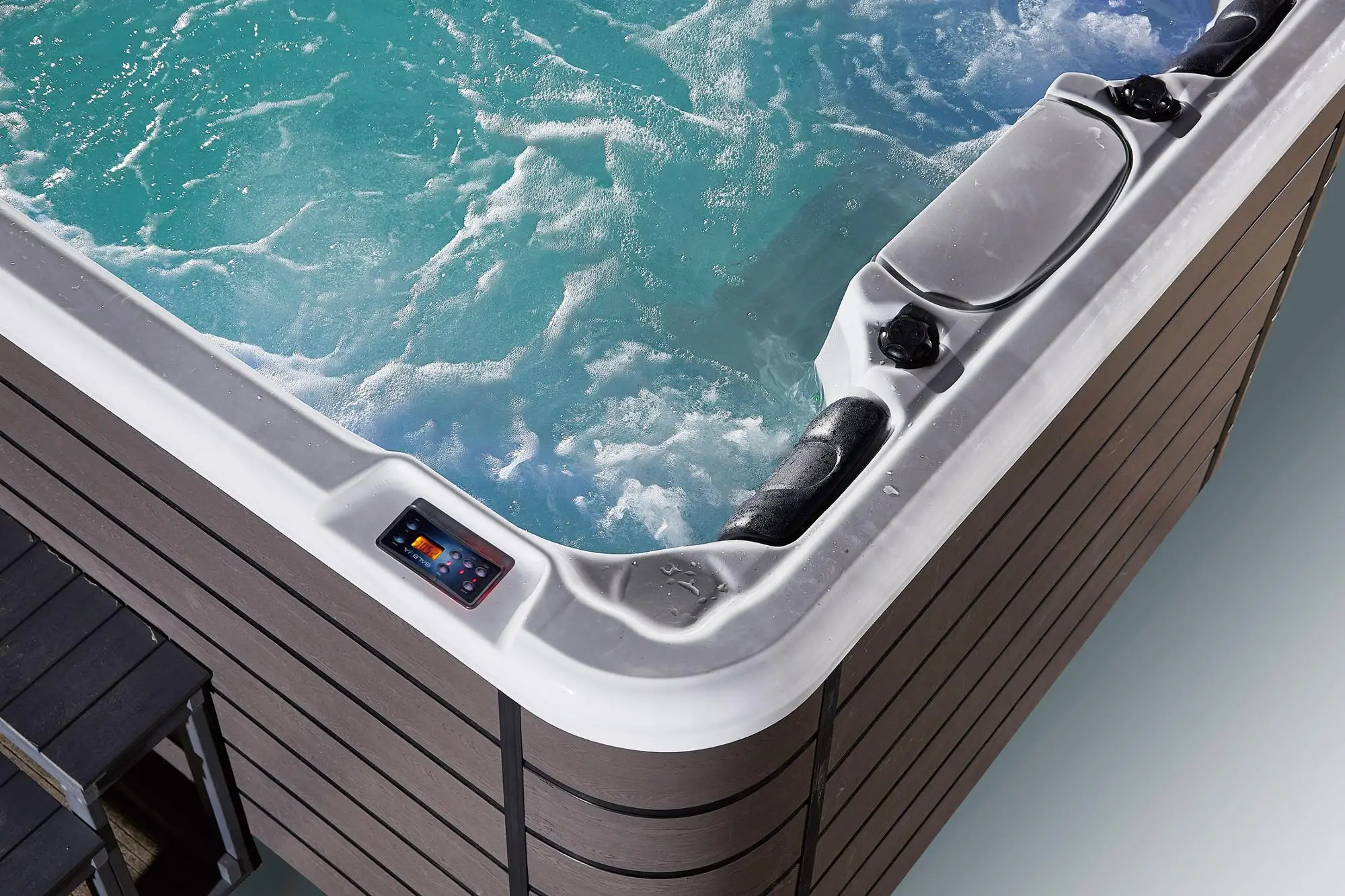 BG-6623 Bestway Endless Piscine Swimming Whirlpool with Sex Massage Counter flows Swim Spa Pool
