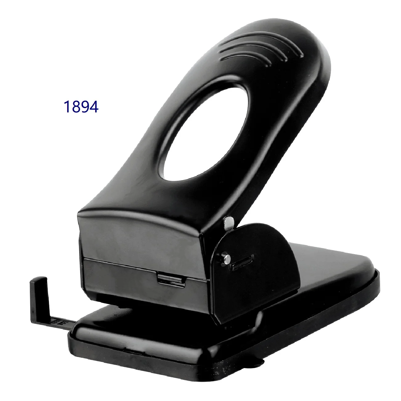 2 Hole Punch Manual Paper Puncher Metal Office Desktop 40 Sheets