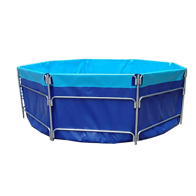 China hot sell Aquaculture PVC large water tanks indoor fish breeding plastic commercial fish farming tank
