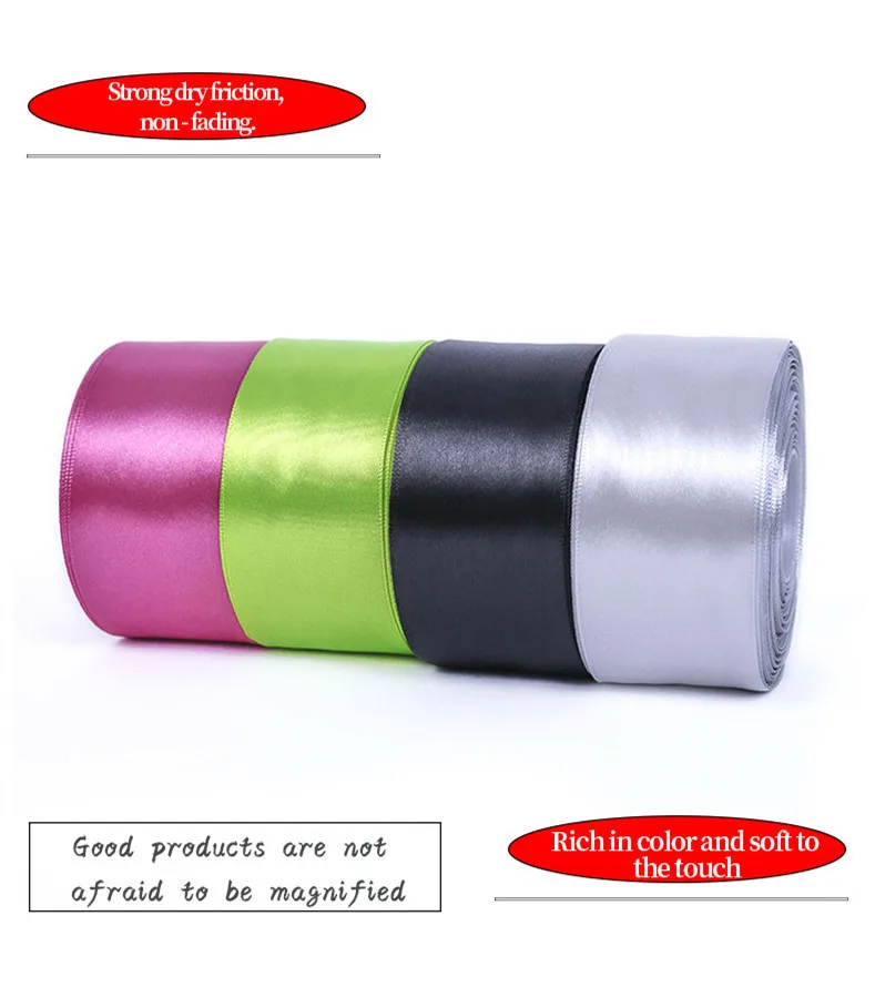 Factory China Fashion Decoration cheap ribbon custom personalized logo gift Satin Ribbon roll