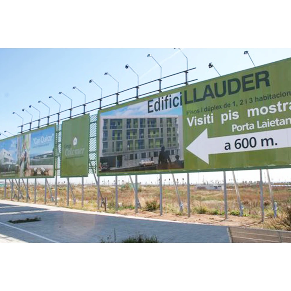 Banner Large Size Custom Digital Printing Training Team Building Usage Fence Mesh Flex Banner