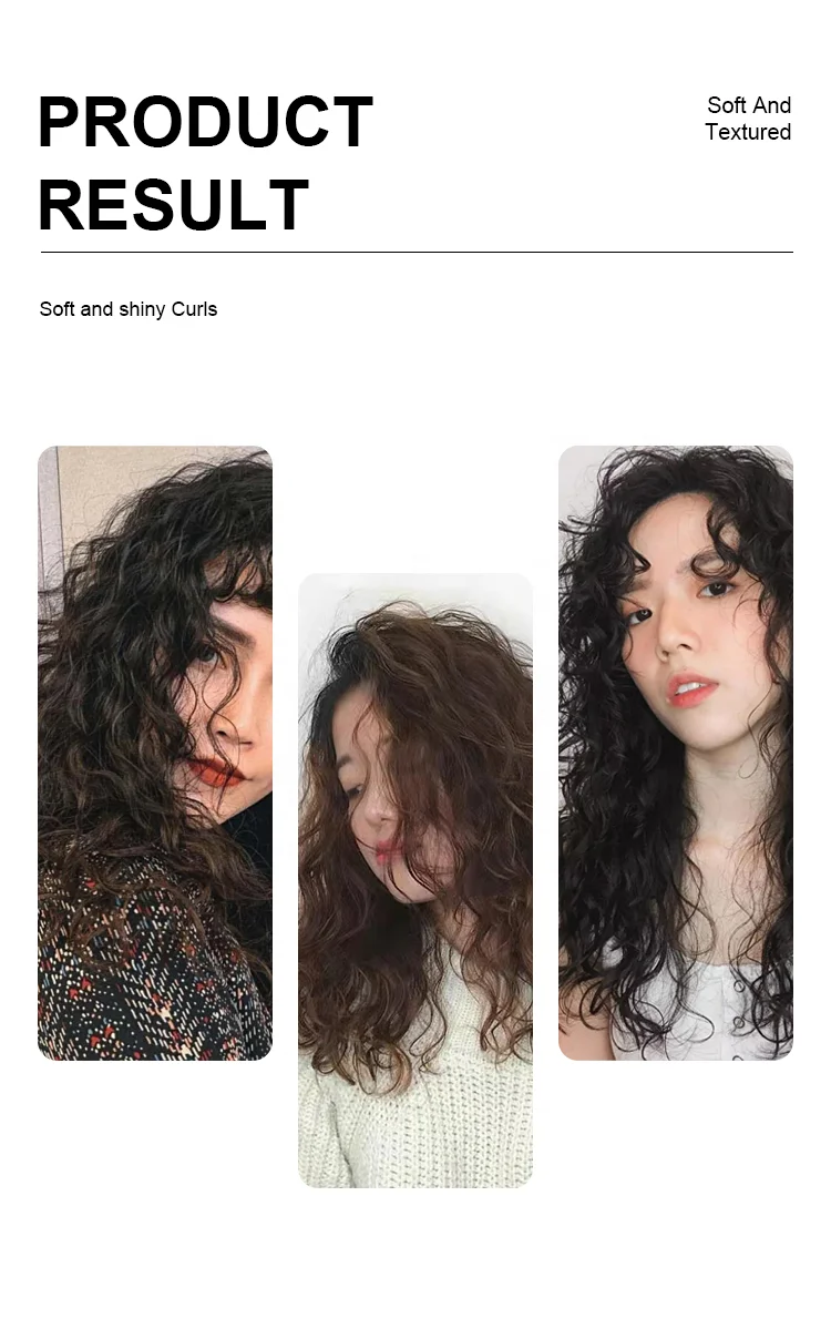 Professional Salon Use Ammonia Free Korea Curly Perm Lotions Liquid Hair Relaxer