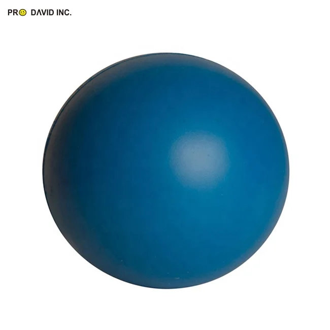 RTS Hot selling Promotional PU foam Plain Round Shape Anti Stress Ball