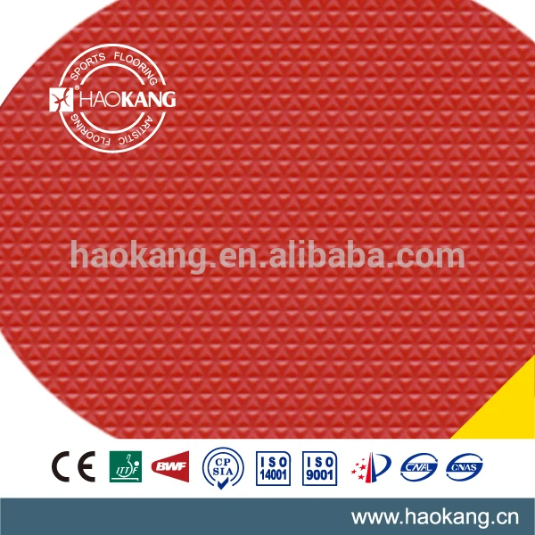 durable indoor PVC table tennis flooring