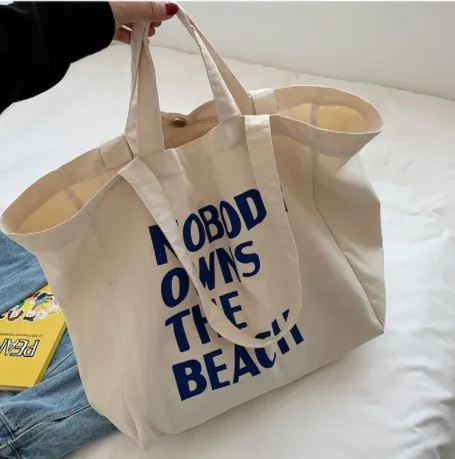 Hot selling Customized Organic Cotton Canvas Tote Shopping Reusable Grocery Bag with print panda pattern