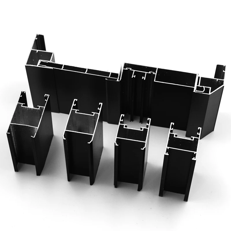 aluminum slim doors frames aluminium frame profile for wardrobe glass sliding door