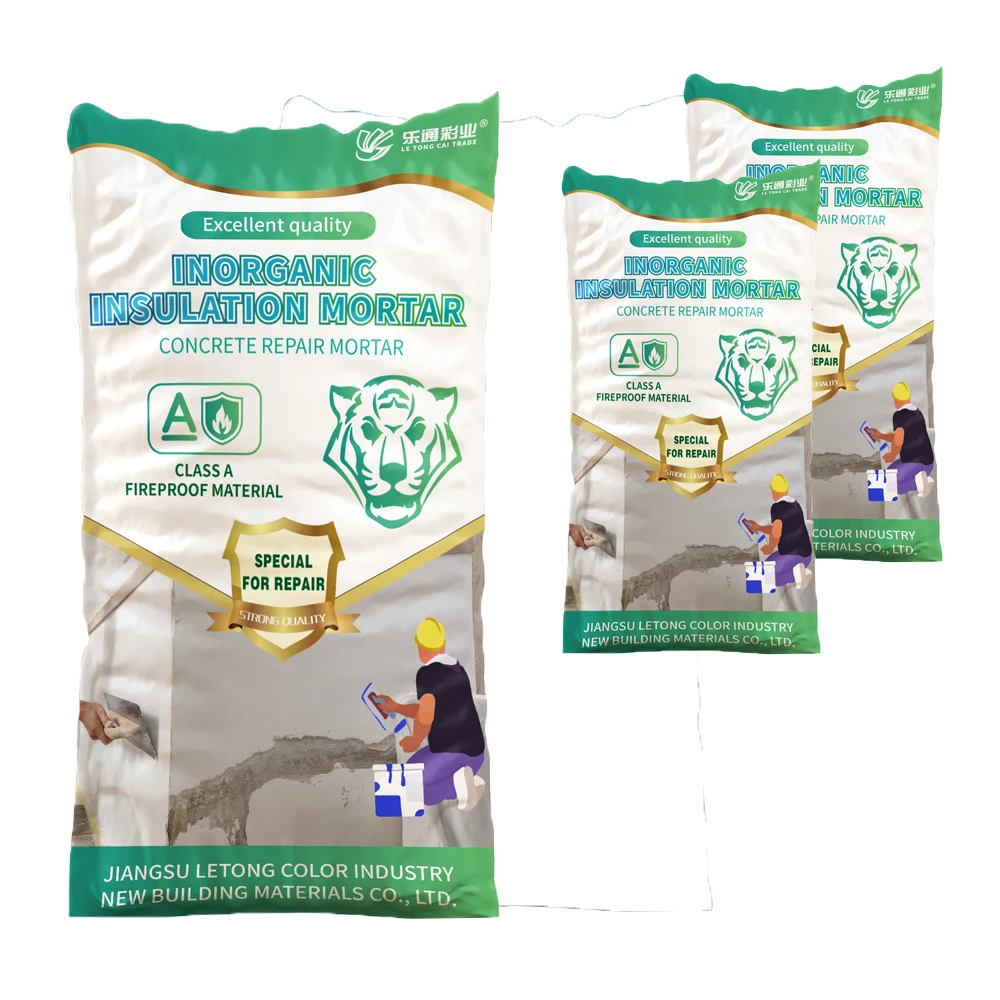 Anti mold spot Good thermal insulation performance Inorganic insulation mortar
