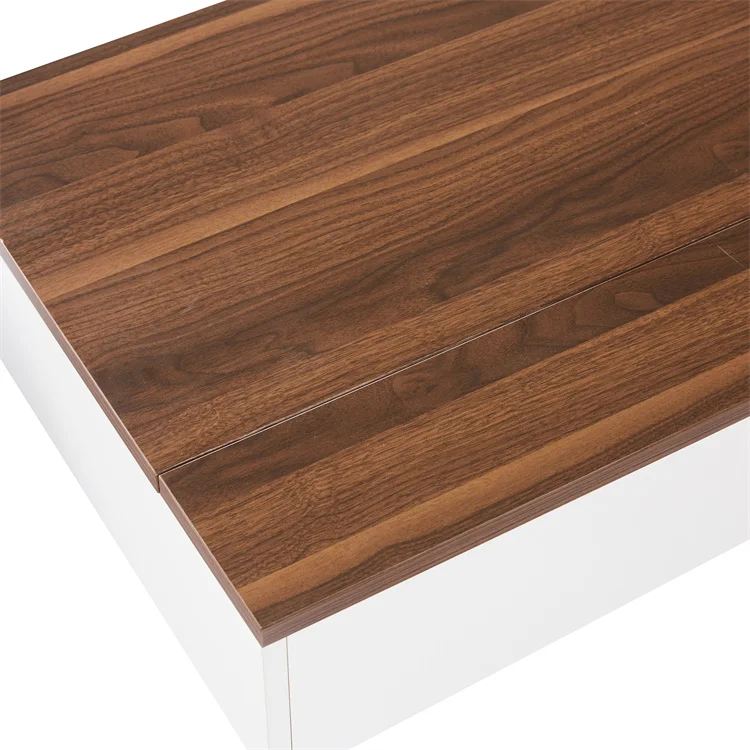 Factory Produced Nordic Multifunctional Lifting Lift Up Coffee Table For Living Room