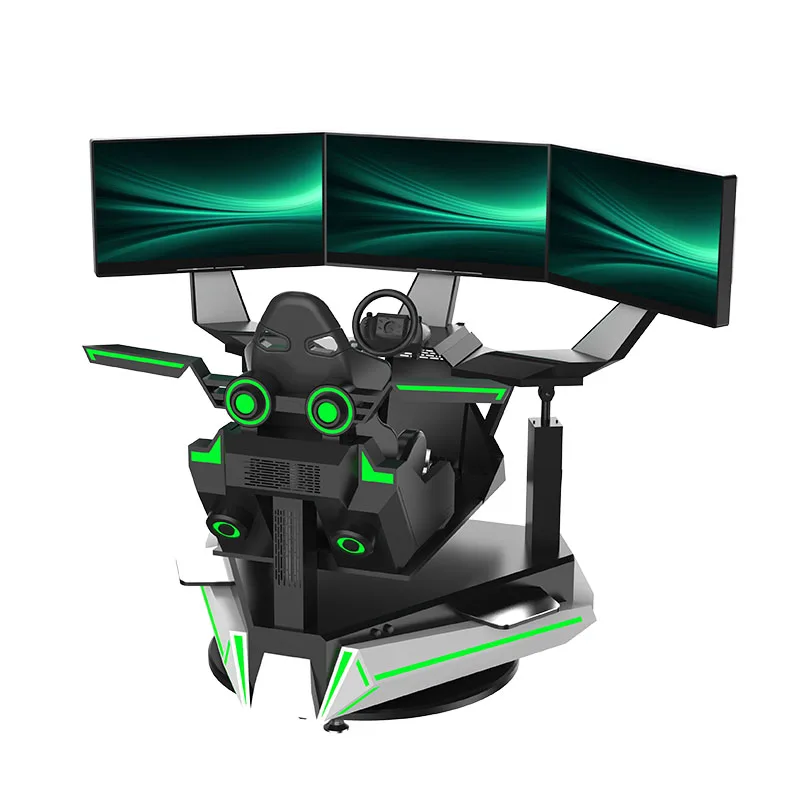 Racing Driving Simulator Arcade VR Dynamic Motion Race Car Driving 9D VR Racing Simulator