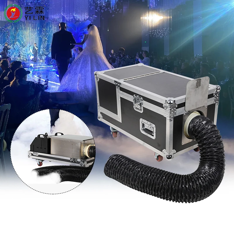3000W Low Level Smoke Machine Water Mist Machine Concert Stage Smoke Machine With Flight Case