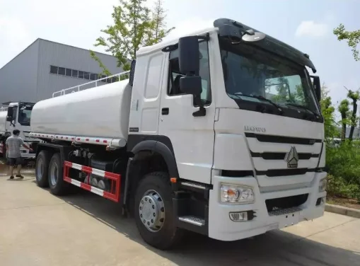 Sinotruck Water Tanker 6x4 10 Tires 20000L 15000L Howo Tanker Truck Dump Truck Used Cars