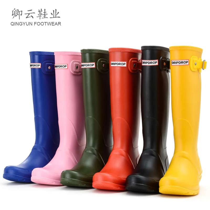 Manufacturer Factory High Quality Rain Boots Silicone Waterproof Overshoes Women Men Black Green Shoes Custom White Unisex