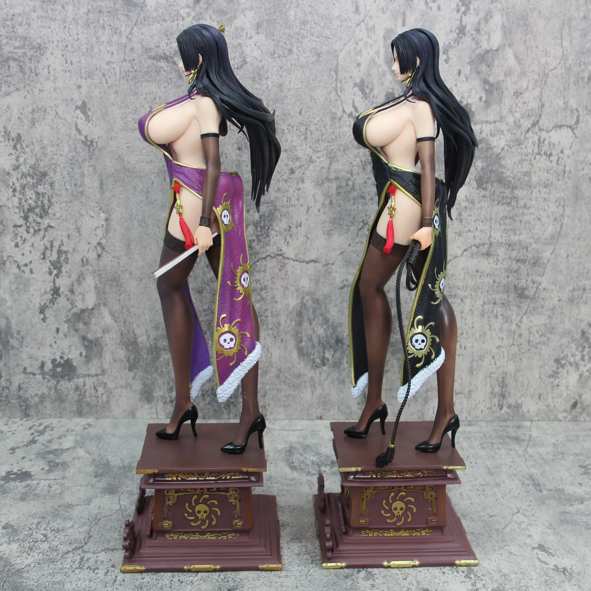 50CM Anime Nika Gear 5 Figure One Pieces Cos Sexy Boa Hancock Luffy PVC Action Figure Toys