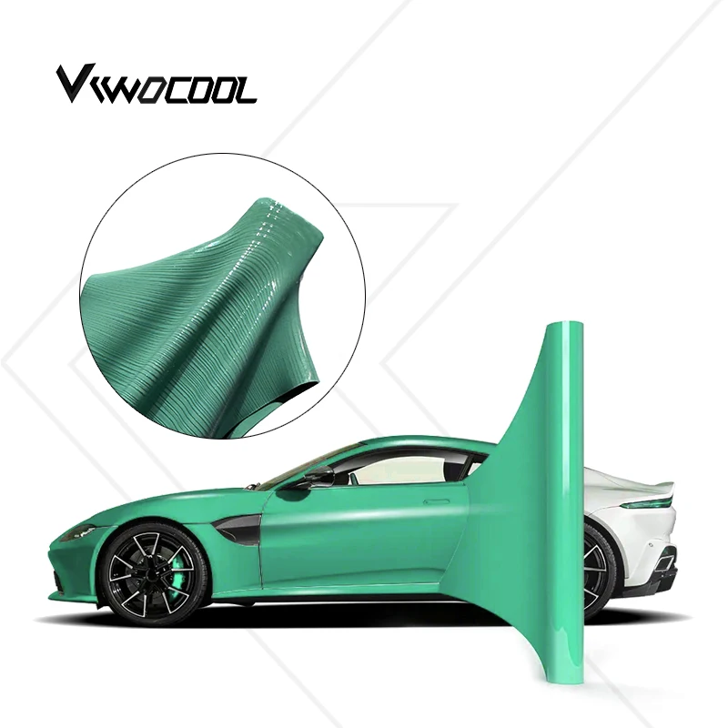 Popular TPU Color PPF Film Viwocool TPU Magic Candy Elip Grey Green Color 7.5mil Self Healing Paint Protection Film Colored PPF