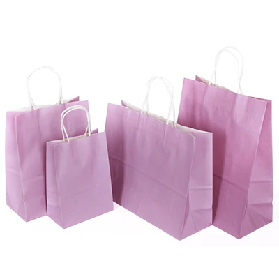 Brand New Three-Strand Kraft Thermal Thank You Sublimation Stars Starbucks Stand Up Square Large Paper Gift Bags