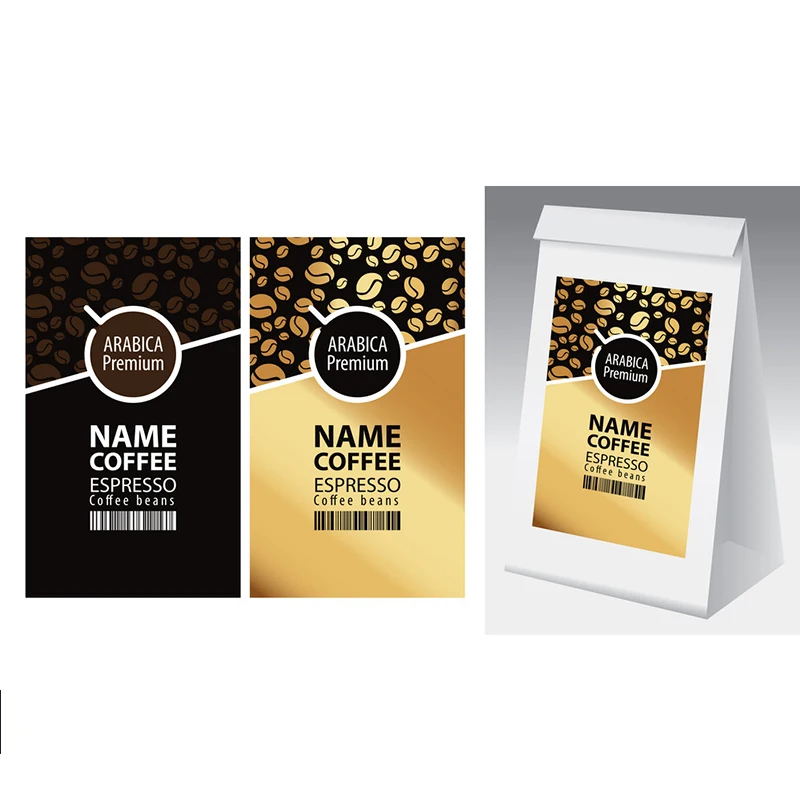 
Custom Label Waterproof Vinyl Self Adhesive Logo Sticker Label 