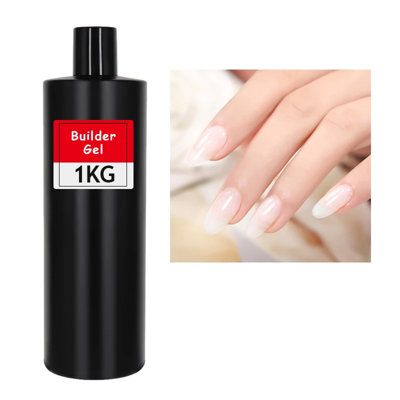 abgel nail poly gel set clear builder poly gel kit need base and top coat