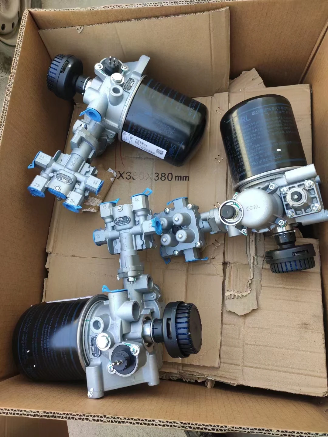 China Brand Heavy Load mining dump truck spare Parts Dryer Assembly