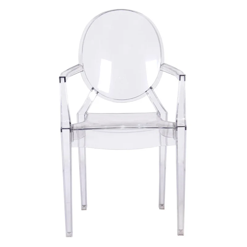 Wedding Party Furniture Reception Dinner Catering Ceremony Home Clear Plastic Transparent Acrylic Ghost Chair