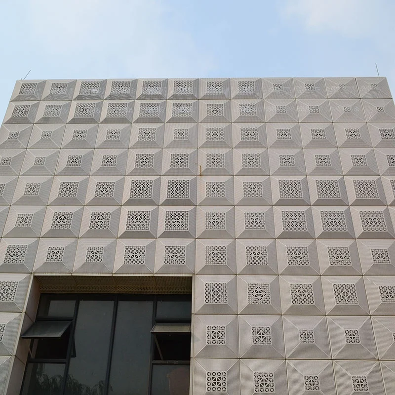 Customized design facade panel aluminum moulding facade exterior wall facade panels