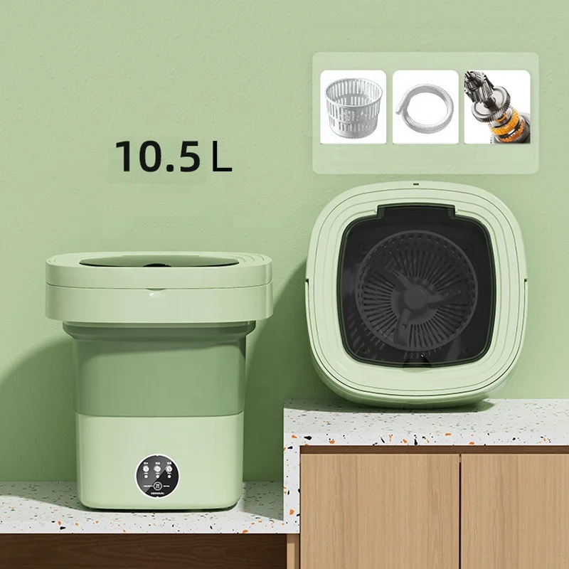 Warmstar Portable Small Folding Washing Underwear Lazy Socks Mini Electric Washing Machine With Dryer