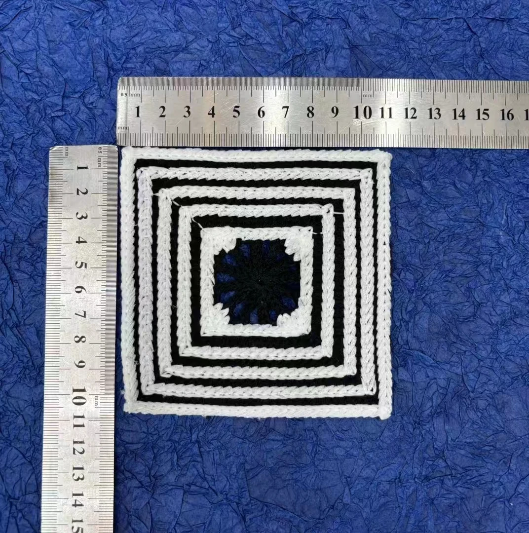 Wholesale Knitted Crochet Board Square Blocking Wooden  For Crocheting sew on  patches