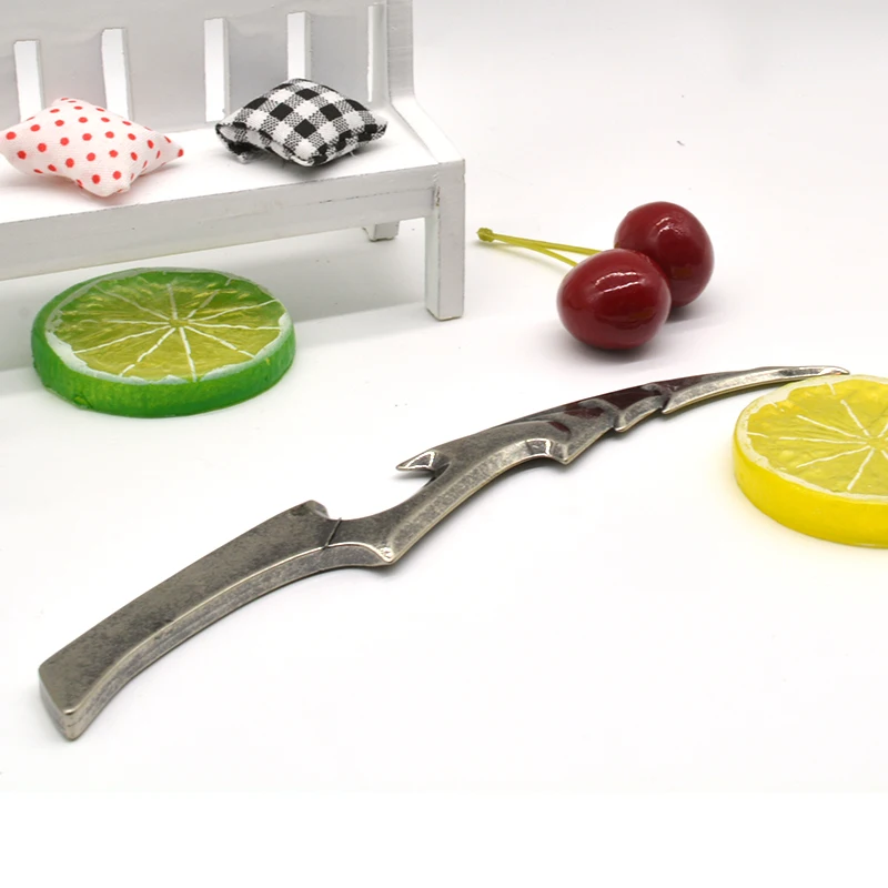 Wholesale Custom Zinc Alloy Round Ref Magnetic Bulk Beer Shaped Bottle Opener Fridge Magnet Bottle Opener Metal With Logo