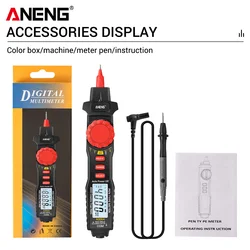 ANENG A3004 Multimeter Pen Type Meter 4000 Counts Non Contact AC/DC Voltage Resistance Capacitance Diode Continuity Tester Tool