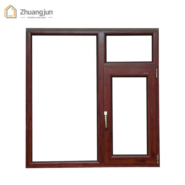 Aluminum sliding windows with stainless steel mosquito net big glass french aluminum swing windows
