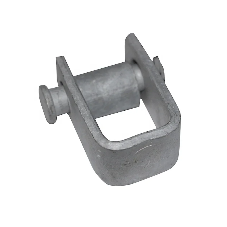 Customized Galvanized U type shackle /Power Fittings / Forged Cable Suspension Clamp