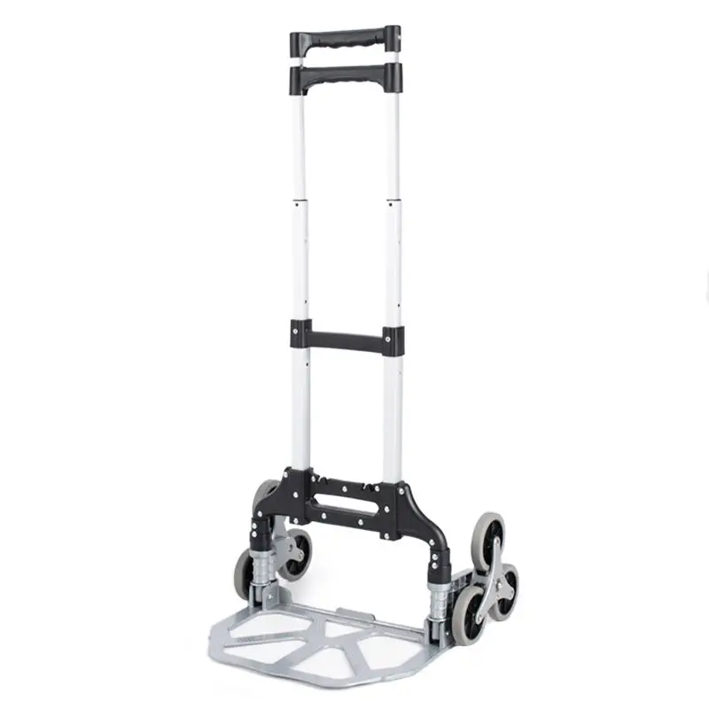 China factory Manufacturer Custom High Quality Lightweight Foldable  Sturdy Aluminum Hand Cart Trolleys