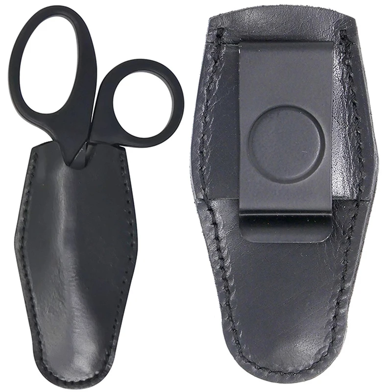 Scissors Tool Medical Shears Pouch Hand Tools Scissors Bag Handmade Leather Holster for Nurse Premium Trauma Shears Case