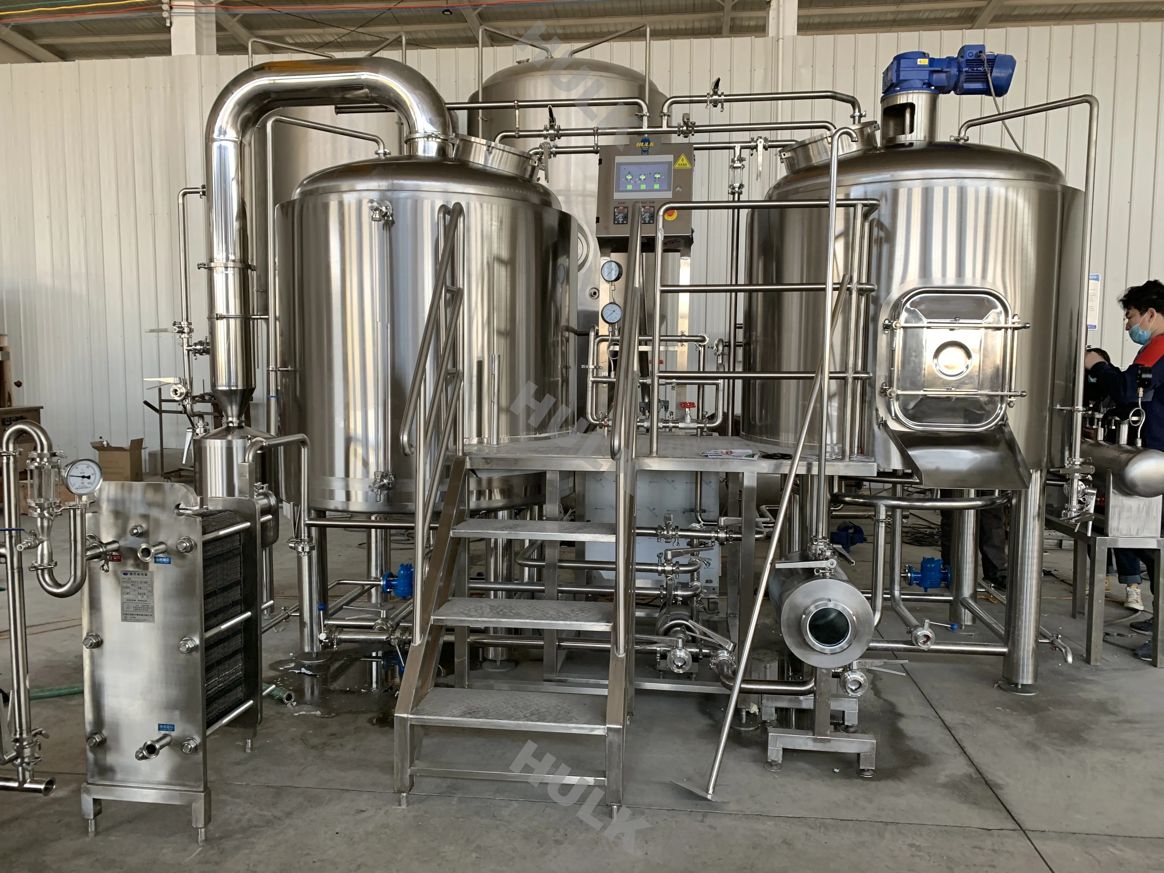 1000l 1500l 2000l beer brewing equipment brewery system micro brewery brew for sale