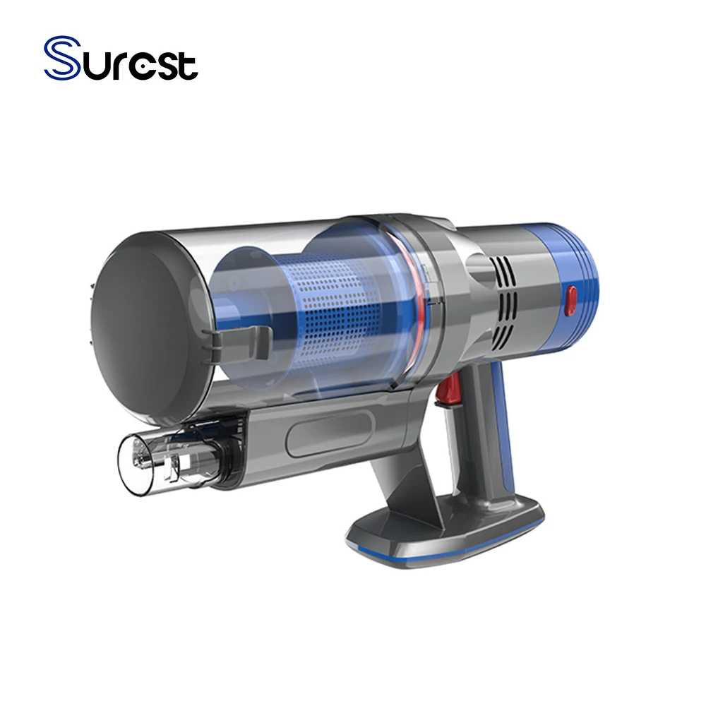 DC 12Kpa Cordless Handheld Stick Portable Vacuum Cleaner With Rechargeable Vacuum Cleaner,Detachable  Battery case