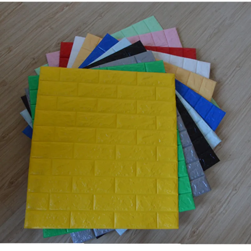 Popular Self Adhesive Oblique Wall Brick Peel Stick Paper Wallpaper Paste Remover