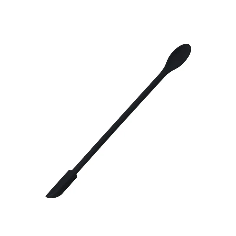 Jar Spatula, 6pcs Mini Spatula Last Drop Small Spatula, Reusable Double-ended Tiny Silicone Spoon Spatula for Kitchen and Beauty