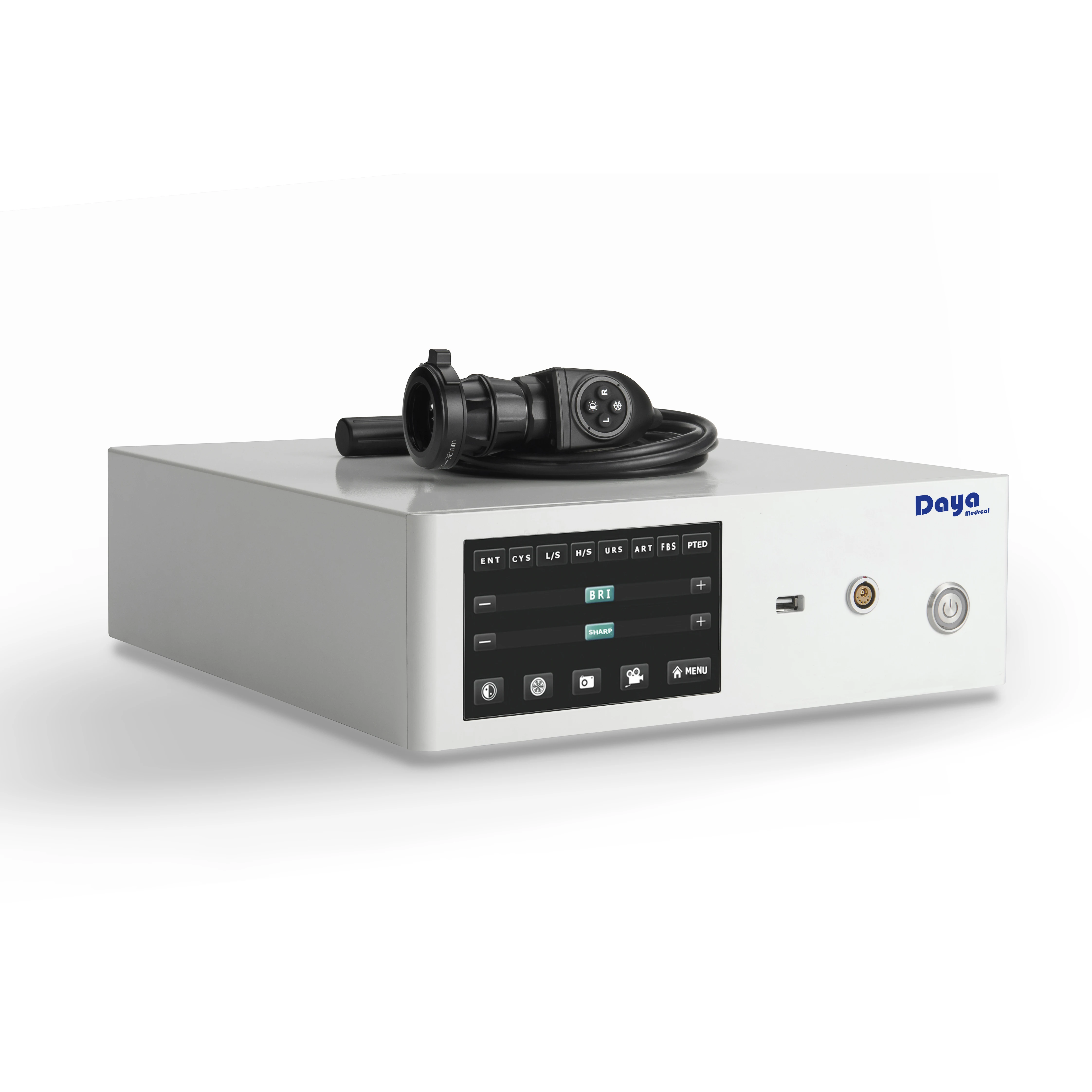 4K HD Medical Laparoscope Gynecological Endoscope Camera with Fiber Optic Light source and USB Record