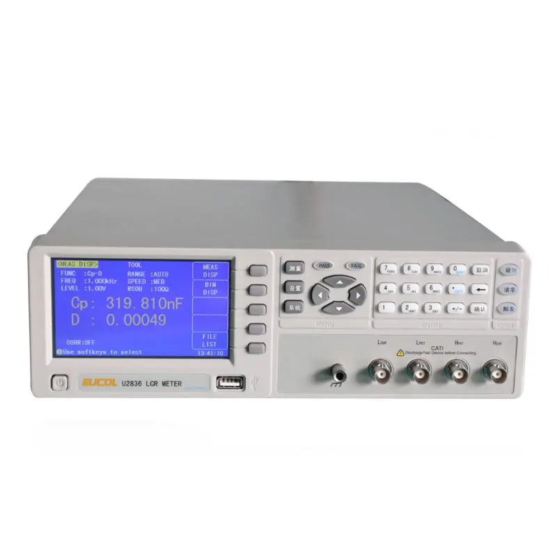 Eucol OEM производитель U2836 Цифровой Измеритель LCR с тестовой частотой 50 Гц-200 кГц