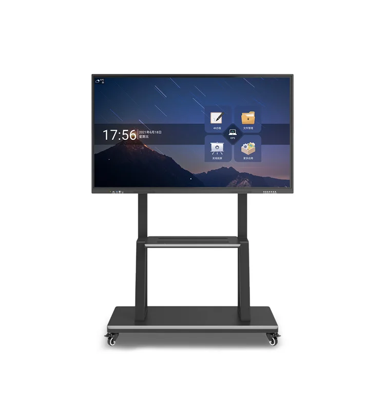 Hot selling weier oem 86 inch multi touch screen monitor educational training equipment interactive smart board flat panel