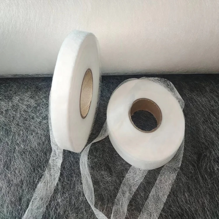 PA Glue Fusible Interlining Double Side fusible interlining  Hot Melt Adhesive Tape for Tailoring Materials