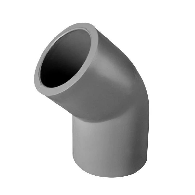 China Factory CPVC SCH80 Pressure Fittings 45 Degree Elbow With NSF Certificate Plastic Pipes and Fittings
