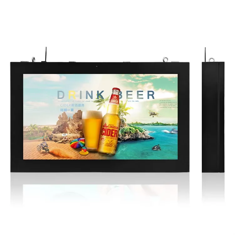 High Brightness Outdoor TV 32 43 49 55 65 inch Wall Mounting Outdoor Digital Signs