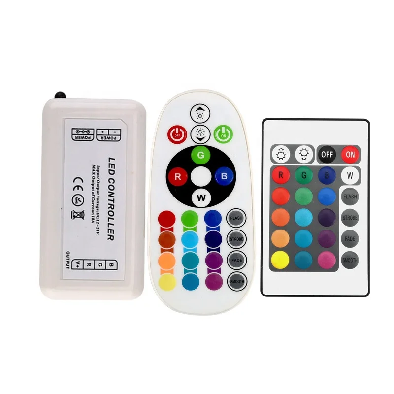 IR RGB LED Controller 24 Keys