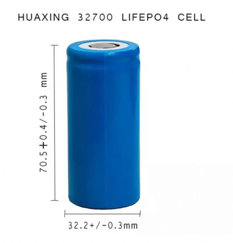 3.2v Cylindrical IFR 32700 6000mah Lifepo4 Lithium Lion Iron Battery Cell For Rv Ebike Golf Cart Forklift
