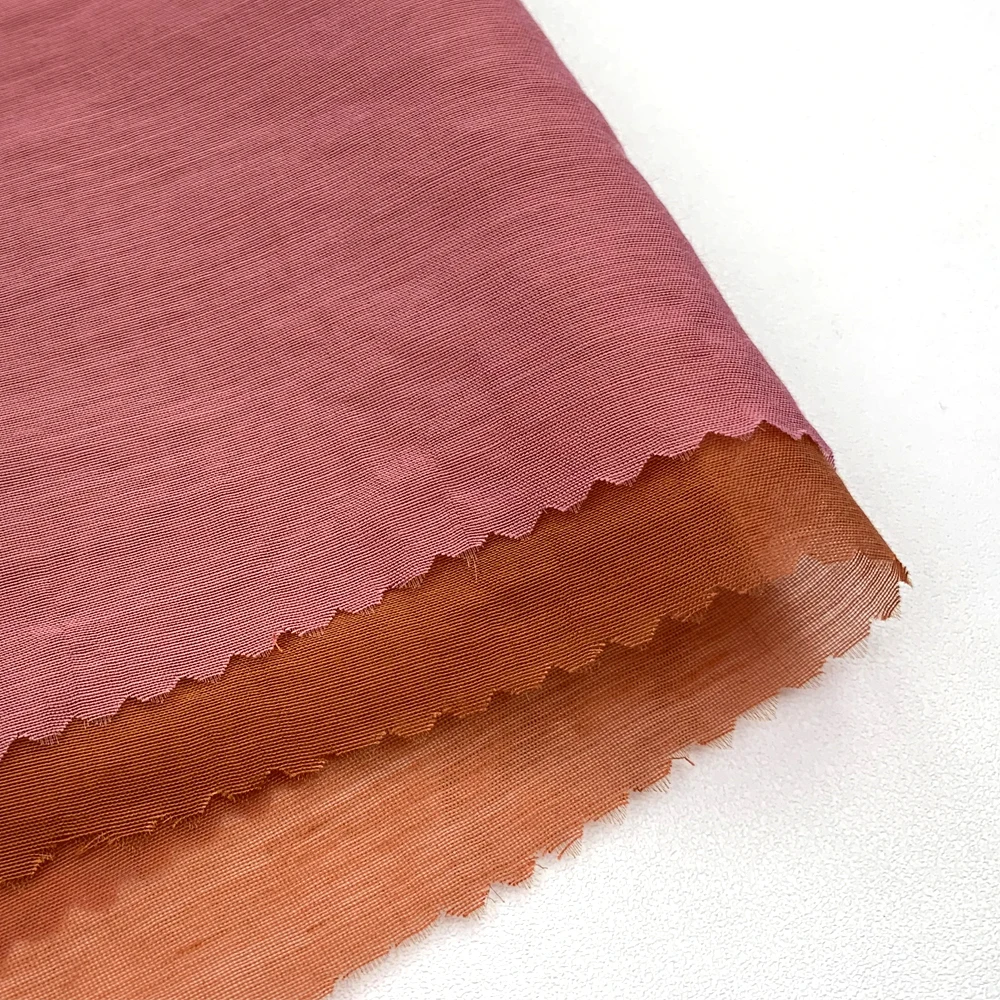 85% Tencel 15% нейлон lyocell легкая шифоновая ткань повседневные Рубашки Сексуальная женская одежда