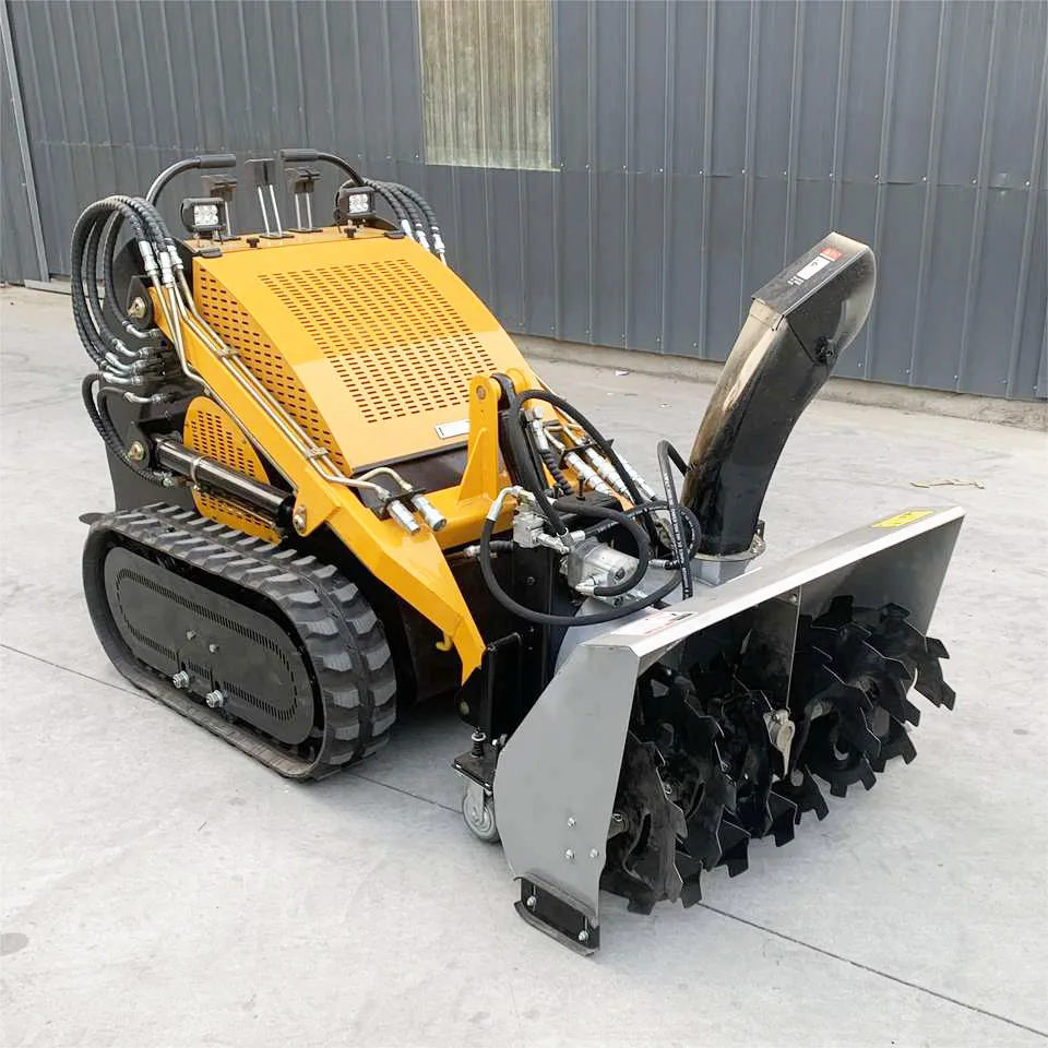 Wholesale EPA Skid Steer Loader Compact Minicargador and Bucket Front End for Sale