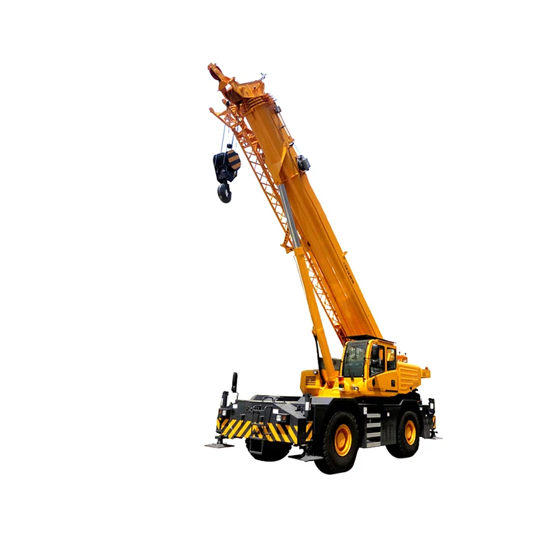 Гидравлический Телескопический 4-секционный стреловой кран XCR55L4 55-тонный пересеченный 49 6 м