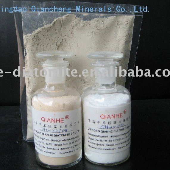 China Diatomite Filter Aid QH-300# for Oil Refinery
