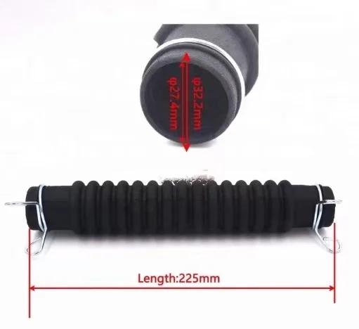 Best price length 225MM rubber corrugated pipe Washing Machine Drain Hose