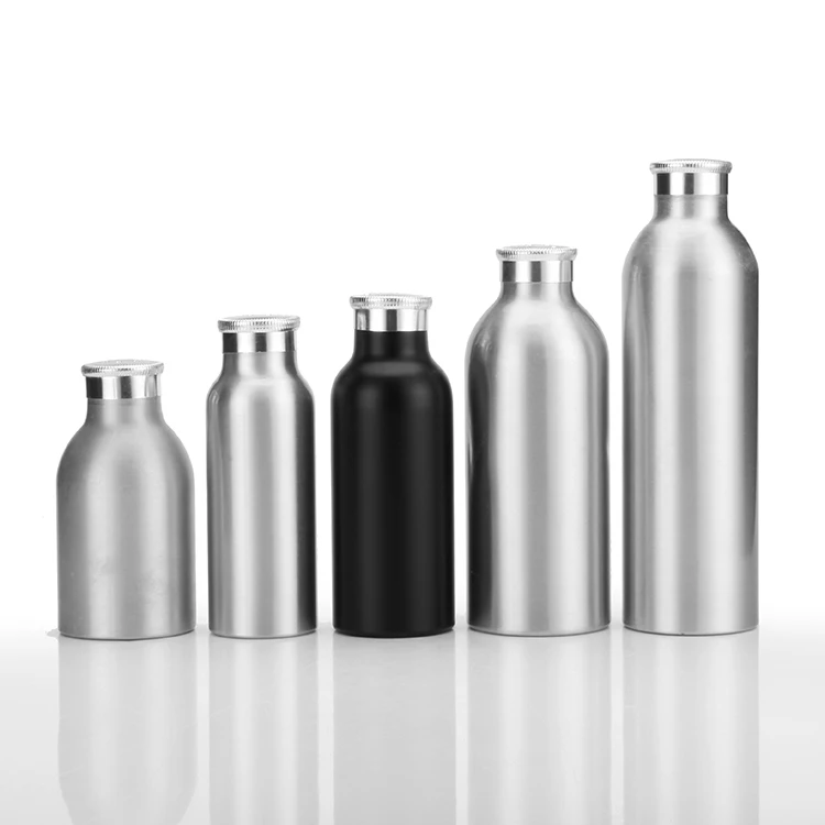 Good Price 1L Top quality pure aluminum vodka  Liquor wine bottle supplier